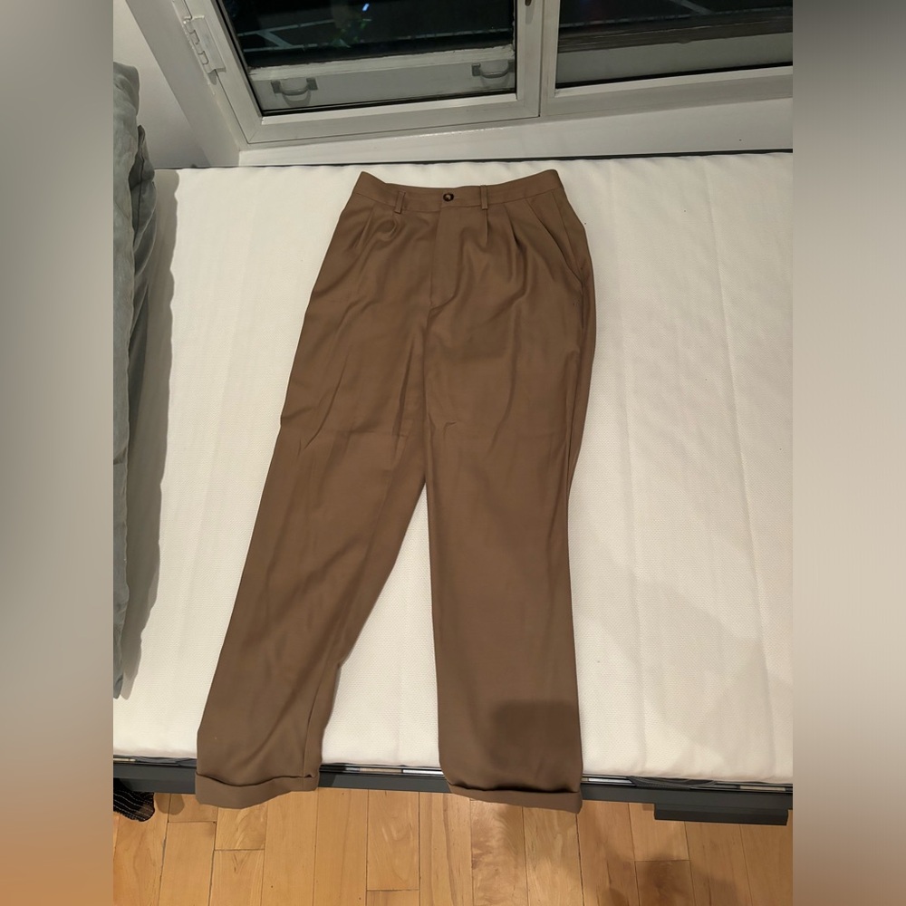 Reformation Brown Trousers